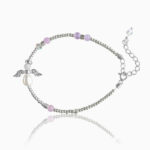 Rosakvarts – Skytsengel armbånd – Moni Sattler