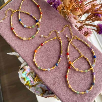 Heal Yourself - Chakra mini armbånd - Moni Sattler