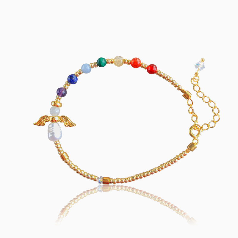 Chakra Skytsengel armbånd - Moni Sattler