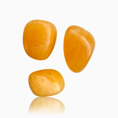 Calcit orange lommesten - Moni Sattler