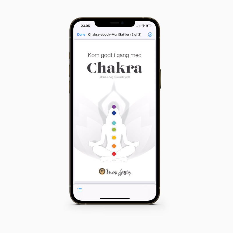 Chakra e-bog - Moni Sattler