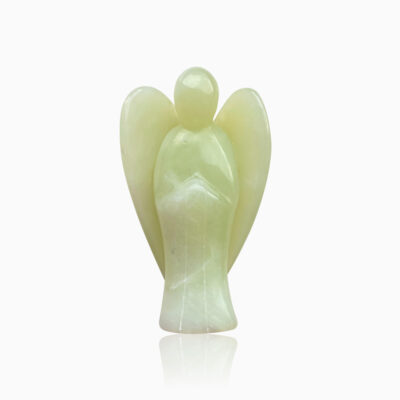 Grøn Jade engel 7,5cm - Moni Sattler