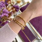 Turmalin skytsengel armbånd- Yin & Yang & Energiflow – Moni Sattler