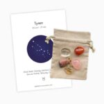 Tyren - Zodiaci krystal sæt - Moni Sattler