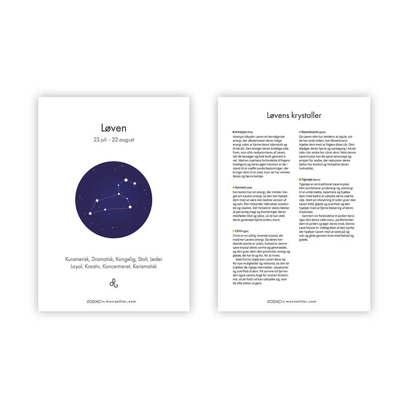 Løven Zodiaci
