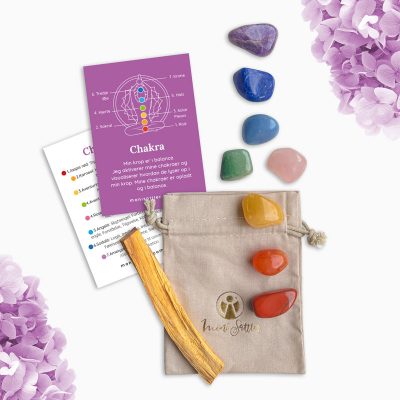 Chakra krystal sæt - Moni Sattler