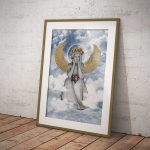 Jomfruen magisk plakat – Moni Sattler