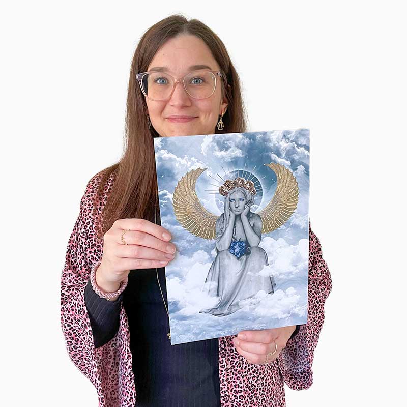 Jomfruen magisk plakat - Moni Sattler