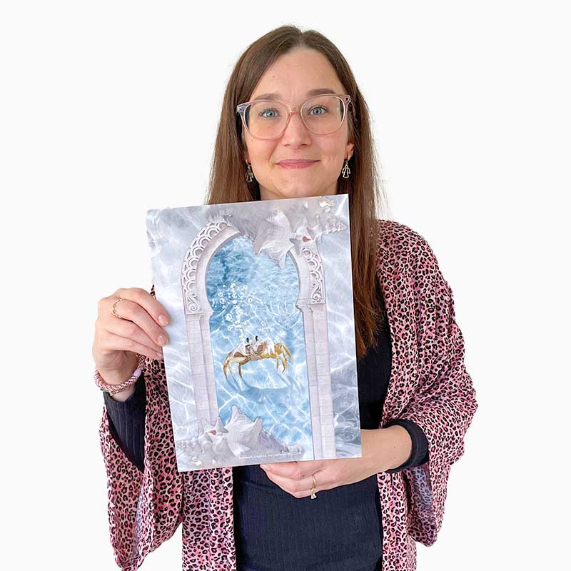 Krebsen magisk plakat - Moni Sattler