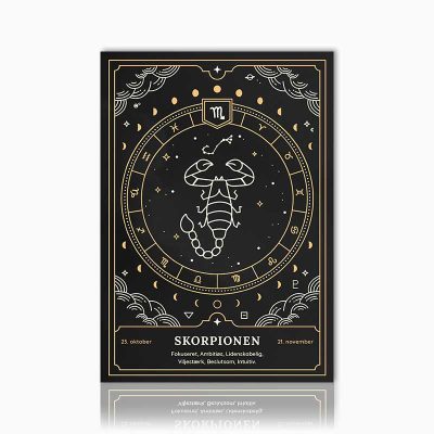 Skorpionen plakat - Moni Sattler