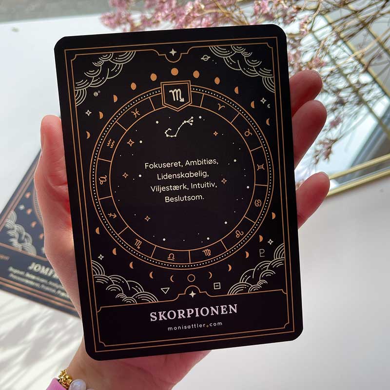 Skorpionen kort - Moni Sattler