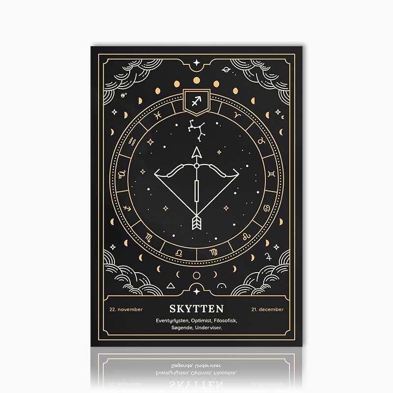 Skytten plakat - Moni Sattler