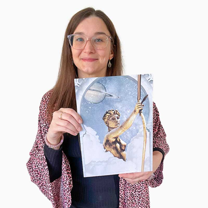 Skytten magisk plakat - Moni Sattler