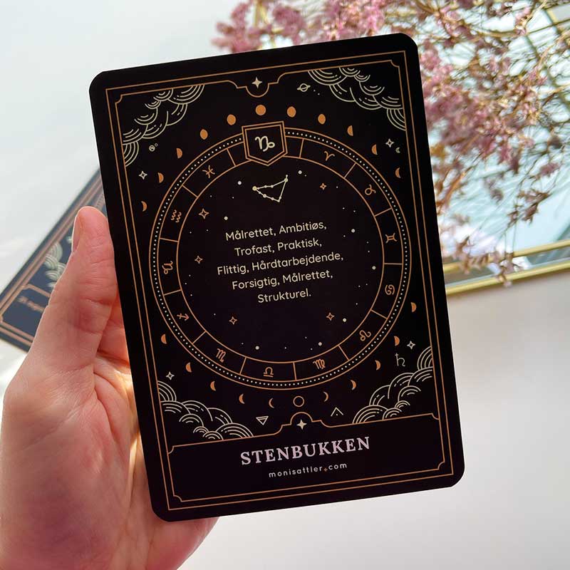 Stenbukken kort - Moni Sattler