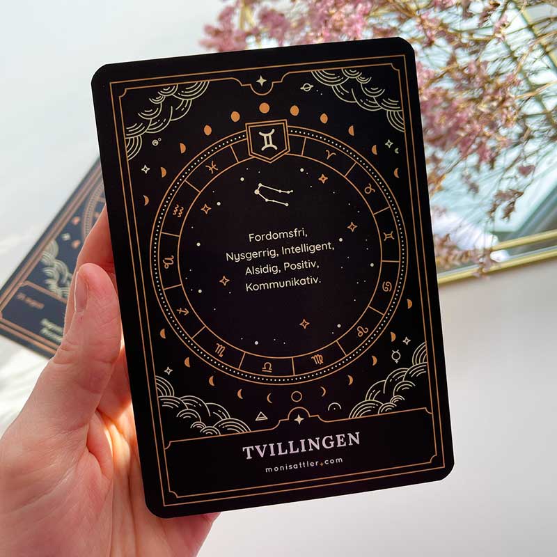 Tvillingen kort - Moni Sattler