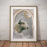 Tyren magisk plakat – Moni Sattler