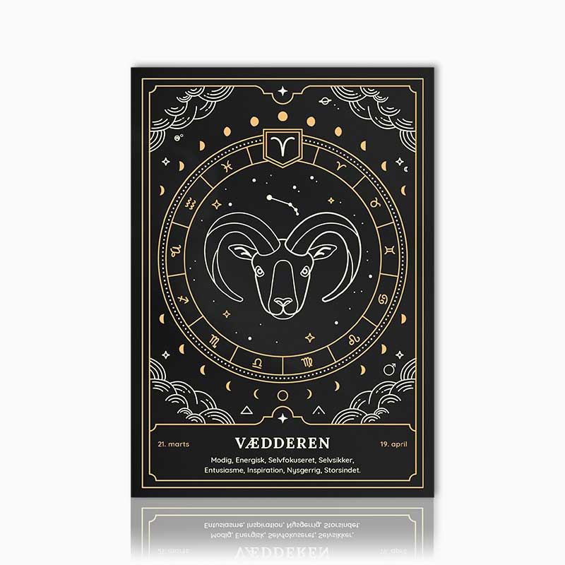 Vædderen plakat - Moni Sattler