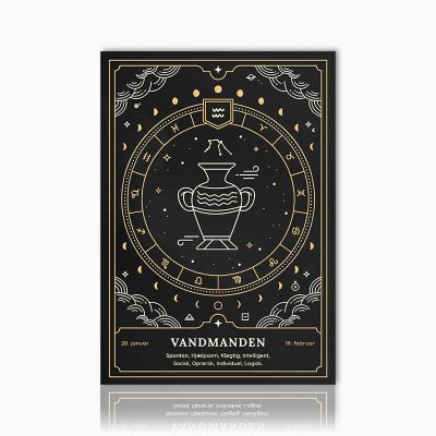 Vandmanden plakat - Moni Sattler