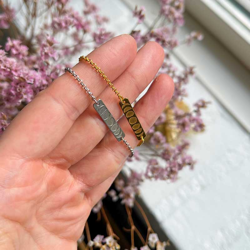 Moonphase armbånd - Moon magic - Moni Sattler
