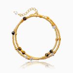Tigerøje armbånd – Moni Sattler